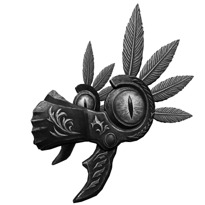 Deceased War: Black Tainted Valkyrie Helm