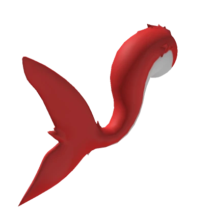 Red Manokit Fursuit Tail