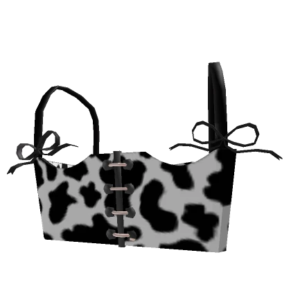 Y2K Cute Cow Print Corset 3.0