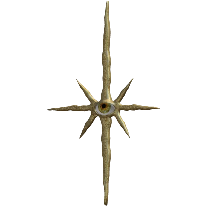 Gold Designer Star Eye Jewellry