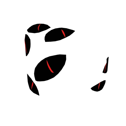 Watcher of Many Eyes (Black and Red)