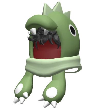 KAWAII DINO PLUSH HAIR