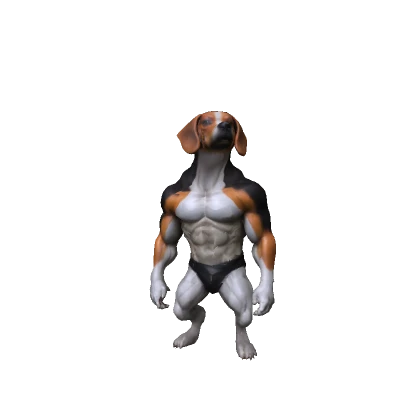 🐶 Standing Beagle Dog 🐶 Funny Animal