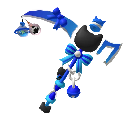 Black-Sapphire Cat Scythe