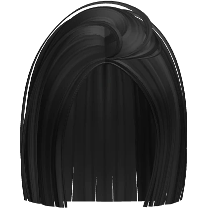 Straight Short Baddie Bob (Black)