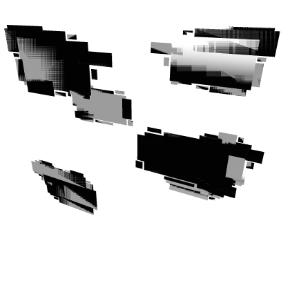 [ANIMATED] GLITCHED BLACK WHITE AURA