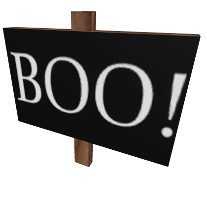 BOO! Classic Sign