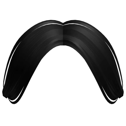♡ Side Curtain Fluffy Bangs (Black)