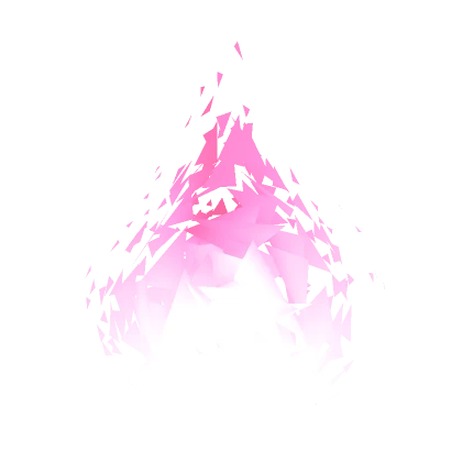 Glowing Fire over your Head (Pink)