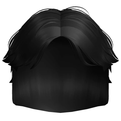 Cute Curtain Bangs (Black)