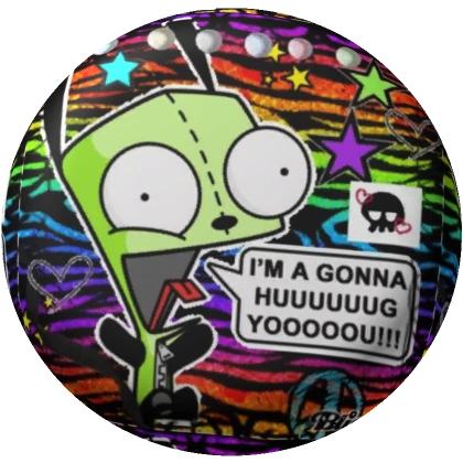 Gir scene icon IM GONNA HUG YOUUU!! pin