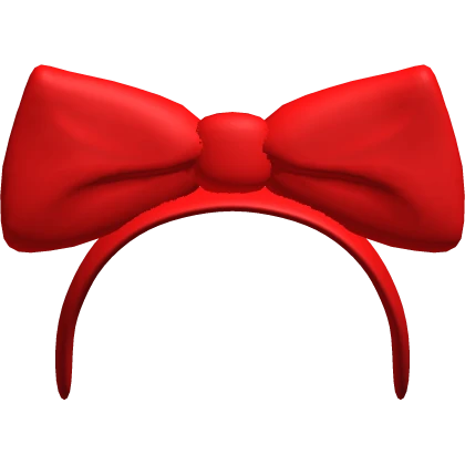 Headband Big Bow Red Stylish Kawaii Chibi Baby