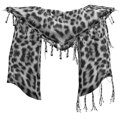 Incense Snow Leopard Scarf Cowl