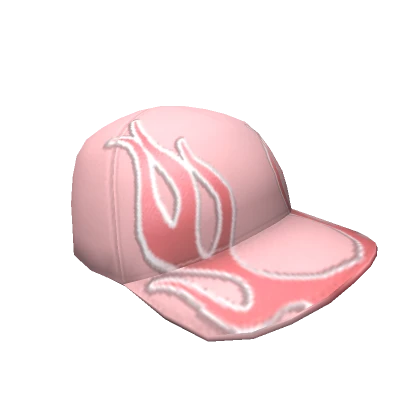 Y2K Flame Cap Pink