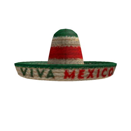 Viva Mexico Sombrero 16 de Septiembre