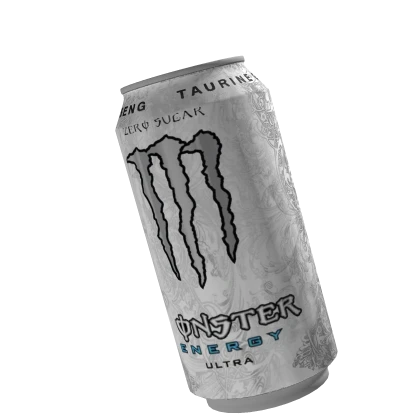 White Monster Energy Drink Trendy Meme