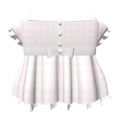 ♡ pink kawaii plaid doll dress