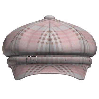 Pink Coquett Beret Cap