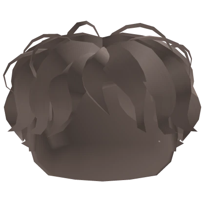 Cute Anime Two-part Perm in Dust Brown