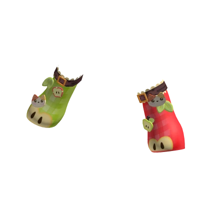 apple mori kei igari heisei cute twee arm warmers 