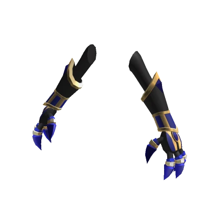 Ancient Egyptian Claws [Black/Blue]