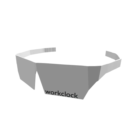 [⏳LIMITED] White Workclock Shades