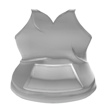 R6 1.0 Girl Fit w/ Skirt White Sports Hoodie