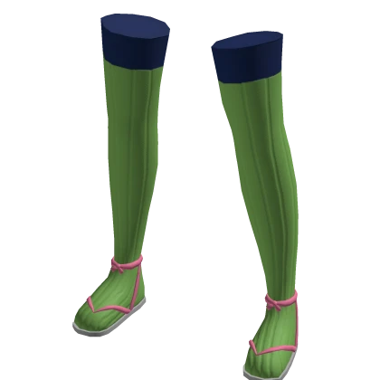 Demon slayer mitsuri stockings and sandals (shirt)