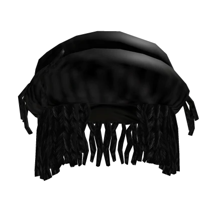 Keffiyeh with Black Dreads