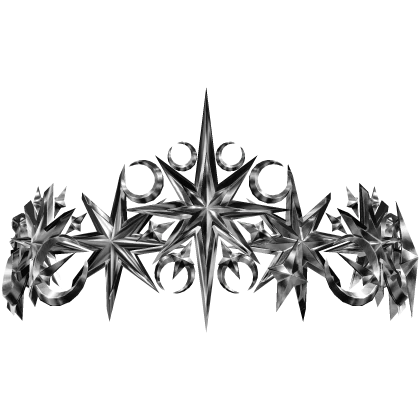 Silver Lunar Star Crown