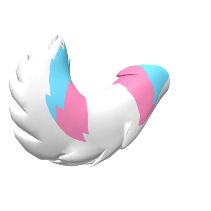 Fluffy Pride Tail - Trans 