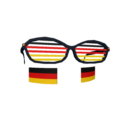 German Shades with Face Stickers