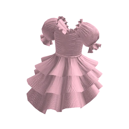 Pink Cute Mini Dress