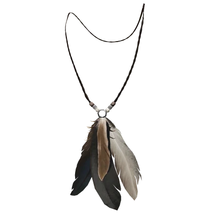 3.0 Feather Bead Necklace