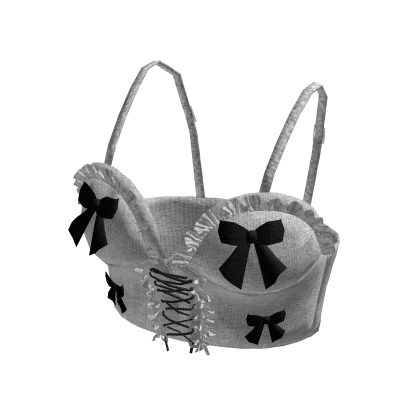 White Ruffle Crop Top