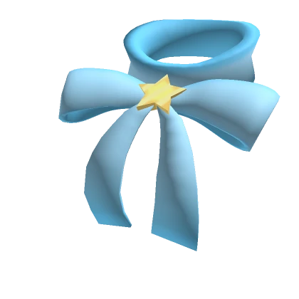 Star Neck Bow [Blue]