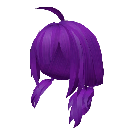 [3.0] Purple Undone Pigtails Hair