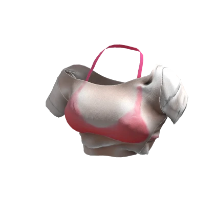 ʚ♡ɞ Y2K Plain White Top with Bikini