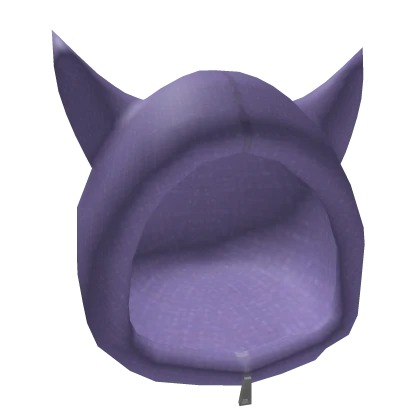 Purple Demonic Hood