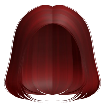 Dark Red Bob Hair