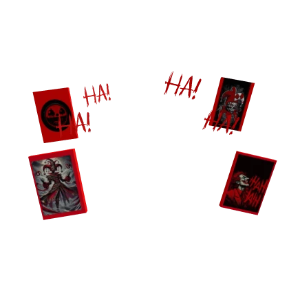 [ Animated ] Joker:Clown Magic Cards 3.0[aura red]