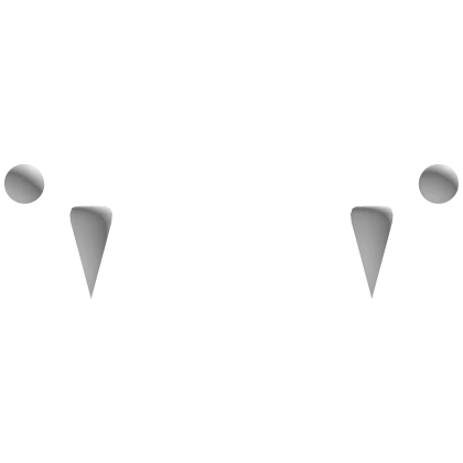 ꒰ : kawaii silver metal angel bites piercing sshf