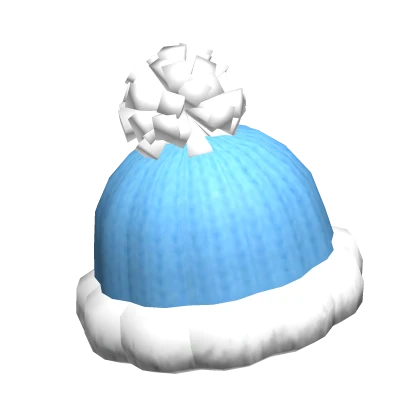 Knit Light Blue Beanie