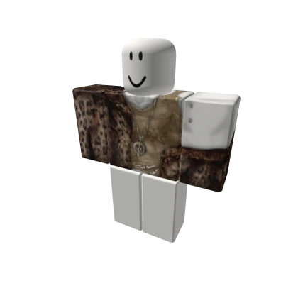 🗡Leopard Fur & Distressed Tnk