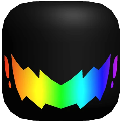 Rainbow Demon Ghost Smile