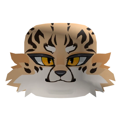 Cheetah Furry Head