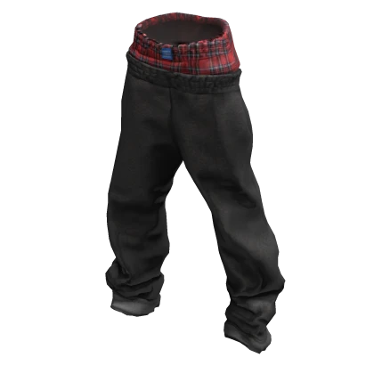 ardor* - boxer sweats (black/red)