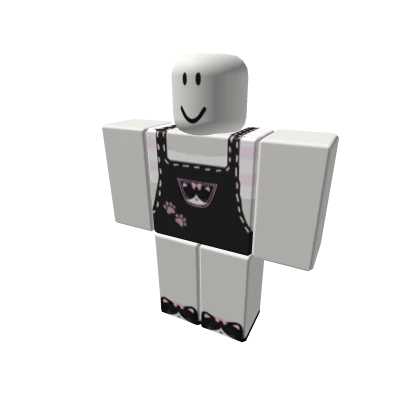 tuxedo cat overalls cutecore mezzo sanrio kawaii 