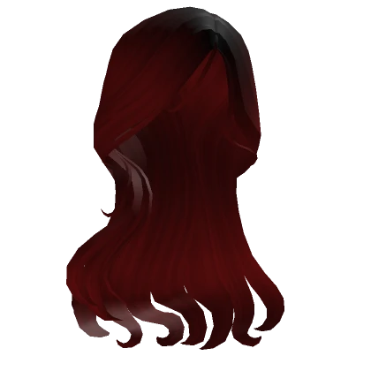 Draped Dynasty Hair in Red