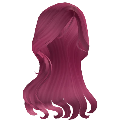 Draped Dynasty Hair in Hot Pink